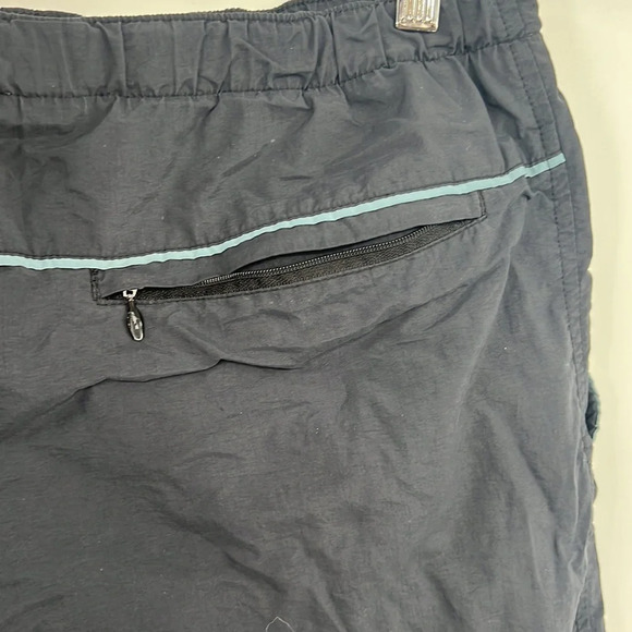 Columbia Shorts Mens Medium Navy Blue Belted‎ Swim Trunks Outdoors Hiking - Picture 5 of 11